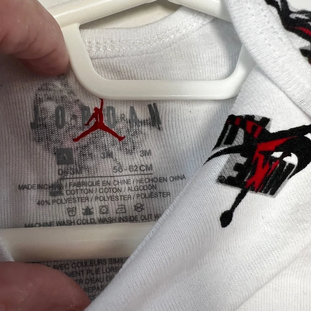 Jordan‎ onesie